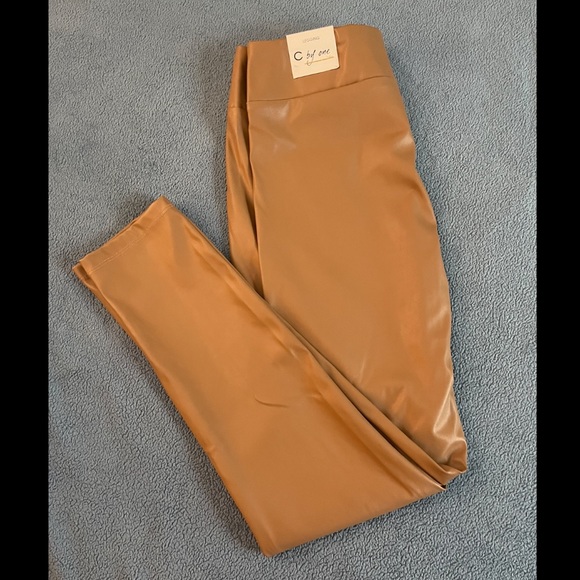 Marshall’s finds C by one brand, made in Canada, size (M), faux leather leggings - Picture 1 of 4